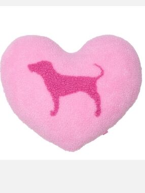 VS Pink Heart Pillow